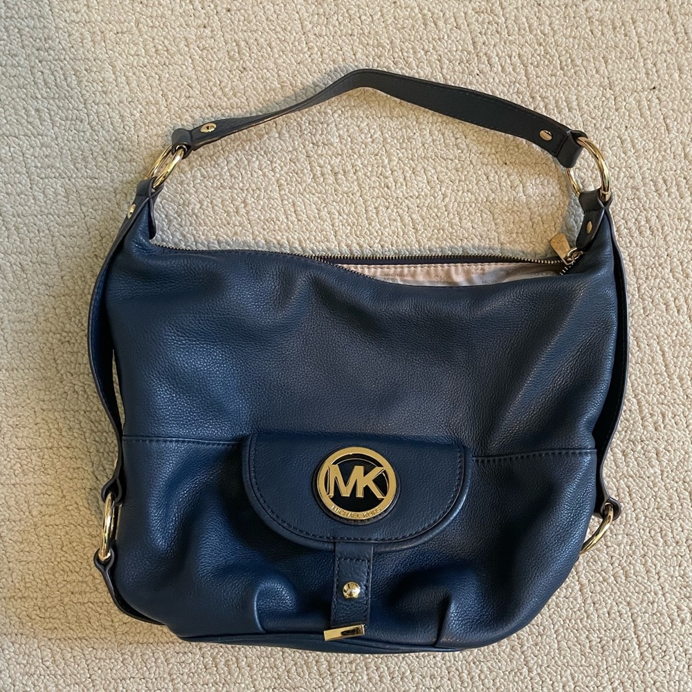 Navy Michael Kors Bag
